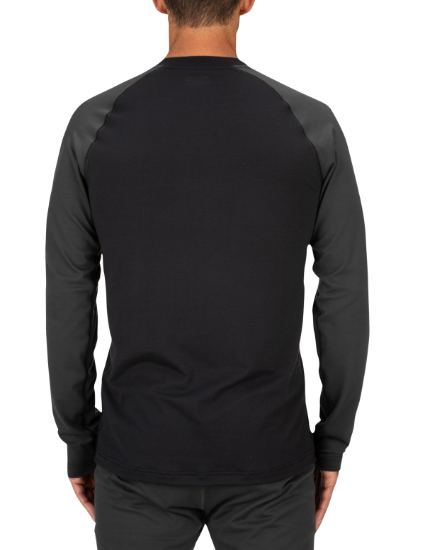 Simms Lightweight Baselayer Top Model Back Simms Lightweight Baselayer Top Model Back